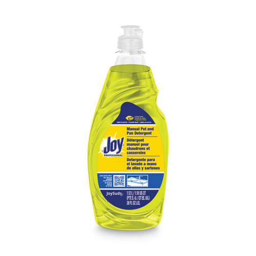 Picture of Dishwashing Liquid, Lemon Scent, 38 oz Bottle, 8/Carton