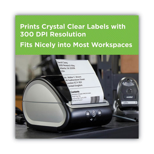 Picture of LabelWriter 5XL Series Label Printer, 53 Labels/min Print Speed, 5.5 x 7 x 7.38