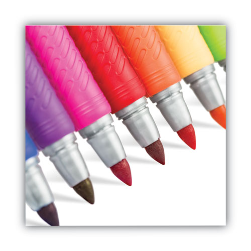Picture of Intensity Fine Tip Permanent Marker Value Pack, Fine Bullet Tip, Assorted Colors, 36/Set
