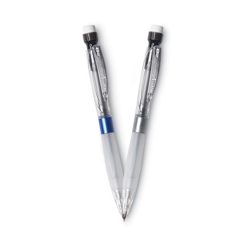 Picture of Velocity Max Pencil, 0.5 mm, HB (#2), Black Lead, Gray Barrel, 2/Pack