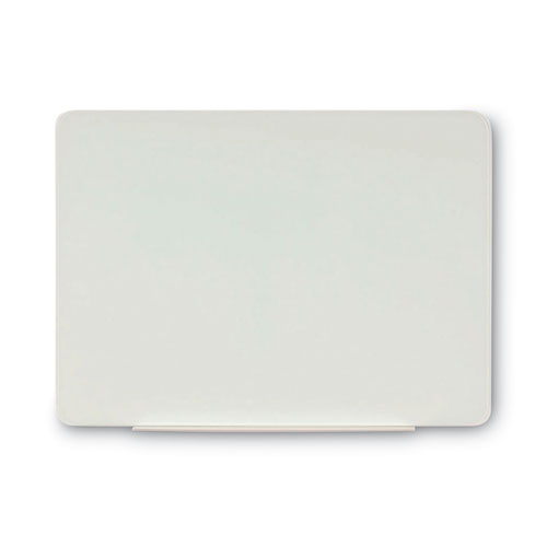 Picture of Magnetic Glass Dry Erase Board, 36 x 24, Opaque White Surface