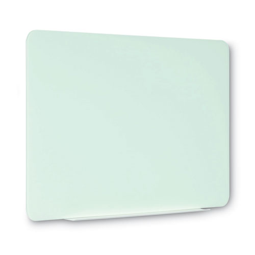 Picture of Magnetic Glass Dry Erase Board, 36" x 24", Opaque White Surface