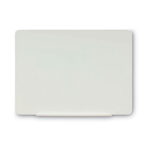 Picture of Magnetic Glass Dry Erase Board, 48 x 36, Opaque White Surface