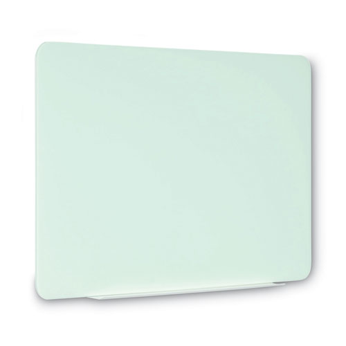 Picture of Magnetic Glass Dry Erase Board, 48" x 36", Opaque White Surface