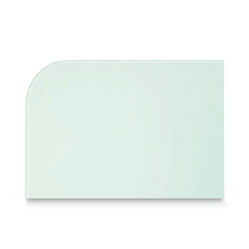 Picture of Magnetic Glass Dry Erase Board, 48" x 36", Opaque White Surface