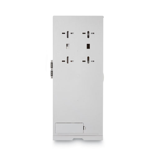 Picture of SmartStock Utensil Dispenser, Knives, 10 x 8.78 x 24.75, Smoke