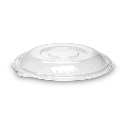 Picture of Caterline Pack n' Serve Plastic Lids, Dome Lid, 12" Diameter x 1.5"h, Clear, 25/Carton