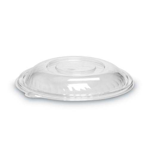 Picture of Caterline Pack n' Serve Plastic Lids, Dome Lid, 10" Diameter x 1.38"h, Clear, 25/Carton