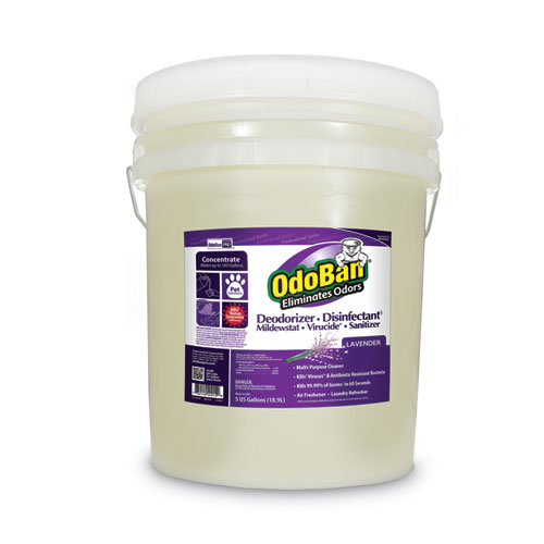 Picture of Concentrated Odor Eliminator and Disinfectant, Lavender Scent, 5 gal Pail