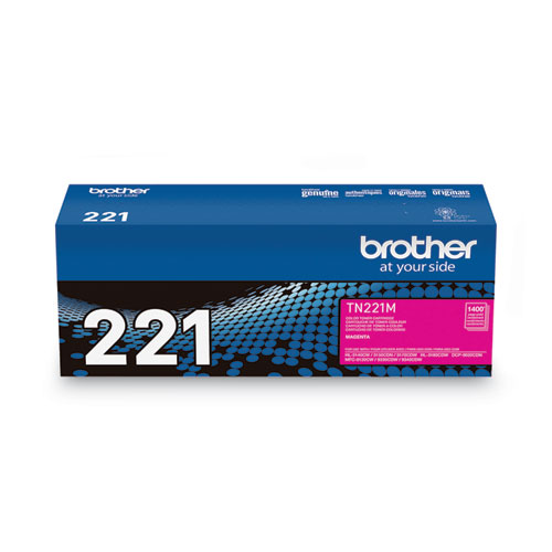 Picture of TN221M Toner, 1,400 Page-Yield, Magenta