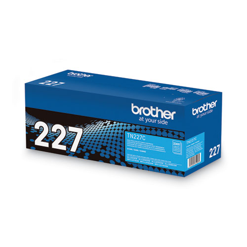 Picture of TN227C High-Yield Toner, 2,300 Page-Yield, Cyan