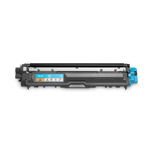 Picture of TN221C Toner, 1,400 Page-Yield, Cyan