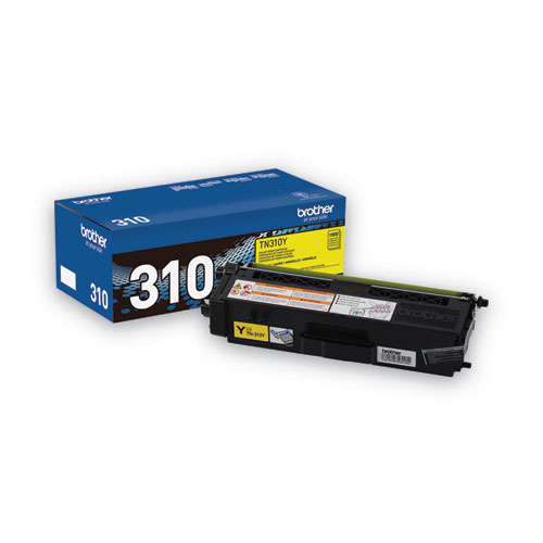 Tn310y+Toner%2C+1%2C500+Page-Yield%2C+Yellow