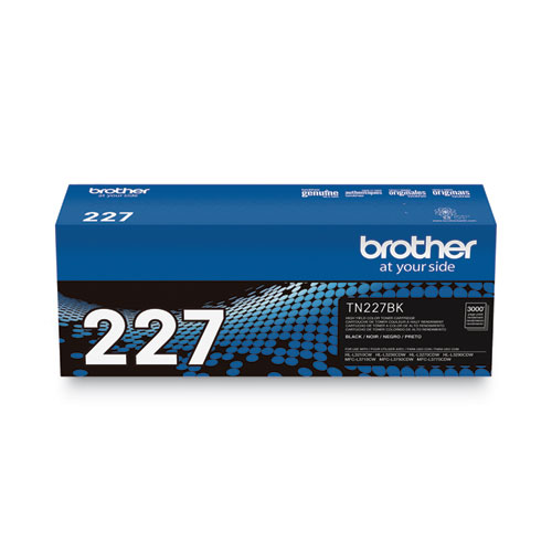 Picture of TN227BK High-Yield Toner, 3,000 Page-Yield, Black