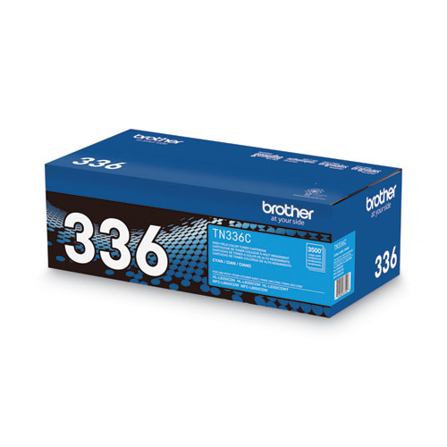 Picture of TN336C High-Yield Toner, 3,500 Page-Yield, Cyan