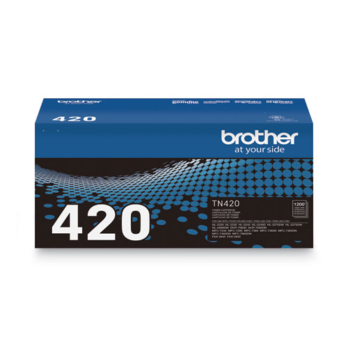 Picture of TN420 Toner, 1,200 Page-Yield, Black