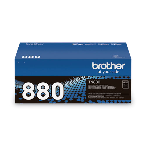 Picture of TN880 Super High-Yield Toner, 12,000 Page-Yield, Black