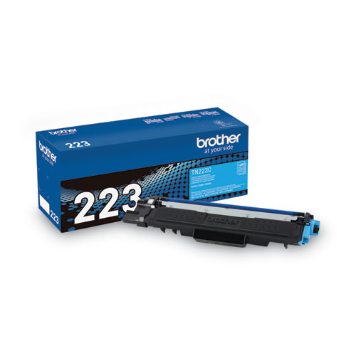 Picture of TN223C Toner, 1,300 Page-Yield, Cyan