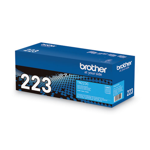 Picture of TN223C Toner, 1,300 Page-Yield, Cyan