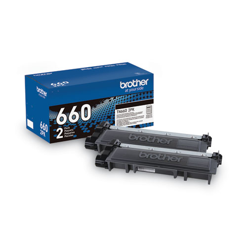 Tn6602pk+High-Yield+Toner%2C+2%2C600+Page-Yield%2C+Black%2C+2%2Fpack