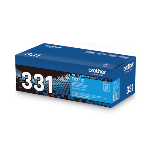 Picture of TN331C Toner, 1,500 Page-Yield, Cyan