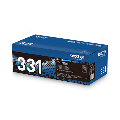 Picture of TN331BK Toner, 2,500 Page-Yield, Black