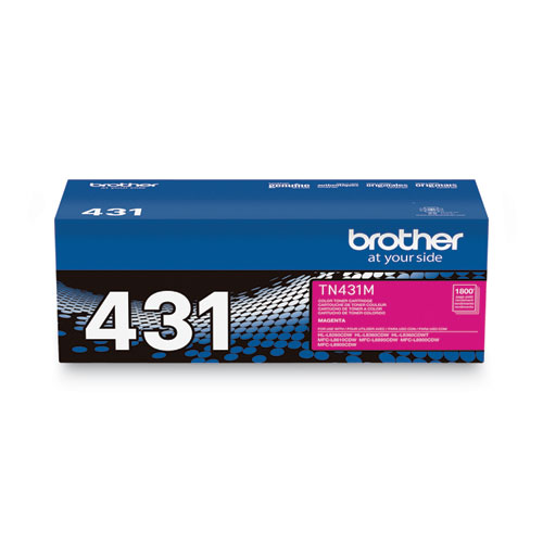 Picture of TN431M Toner, 1,800 Page-Yield, Magenta