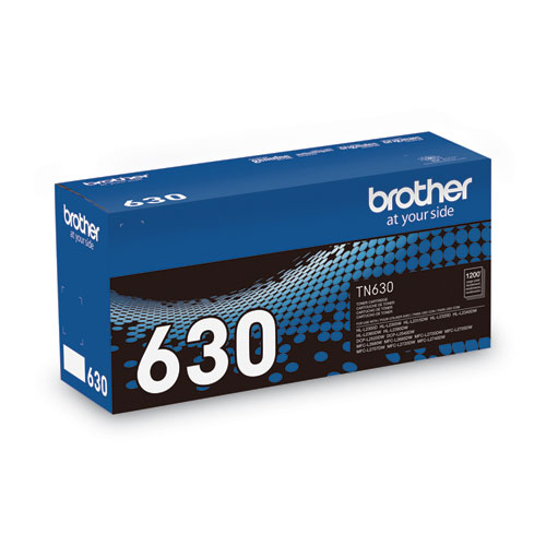 Picture of TN630 Toner, 1,200 Page-Yield, Black