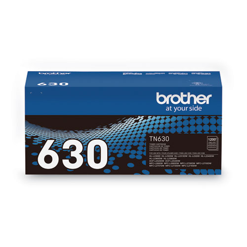 Picture of TN630 Toner, 1,200 Page-Yield, Black