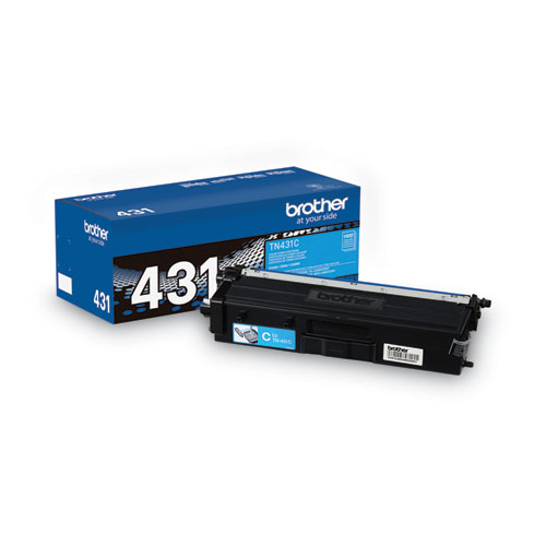 Picture of TN431C Toner, 1,800 Page-Yield, Cyan