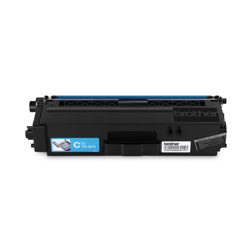 Picture of TN331C Toner, 1,500 Page-Yield, Cyan