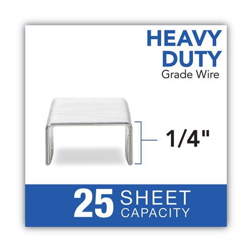 Picture of S.F. 13 Heavy-Duty Staples, 0.25" Leg, 0.5" Crown, Steel, 1,000/Box