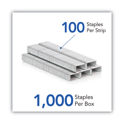 Picture of S.F. 13 Heavy-Duty Staples, 0.25" Leg, 0.5" Crown, Steel, 1,000/Box