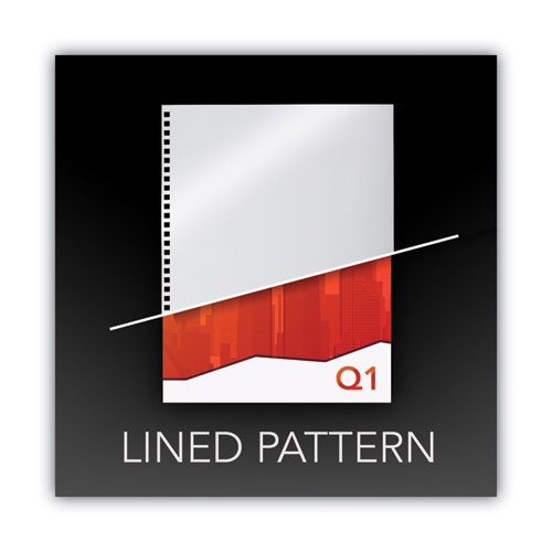 Picture of GBC Lined Design Binding Presentation Covers