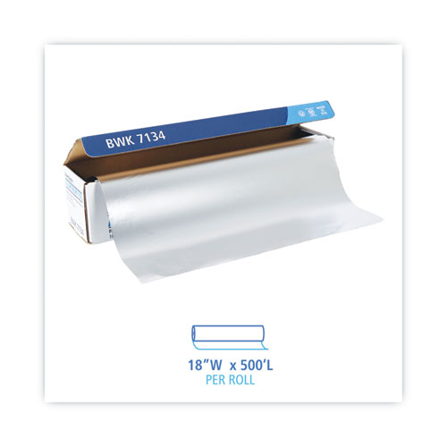 Picture of Heavy-Duty Aluminum Foil Roll, 87 Gauge, 18" x 500 ft