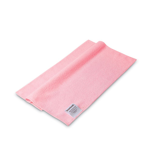 Picture of Microfiber Cleaning Cloths, 16 x 16, Pink, 24/Pack