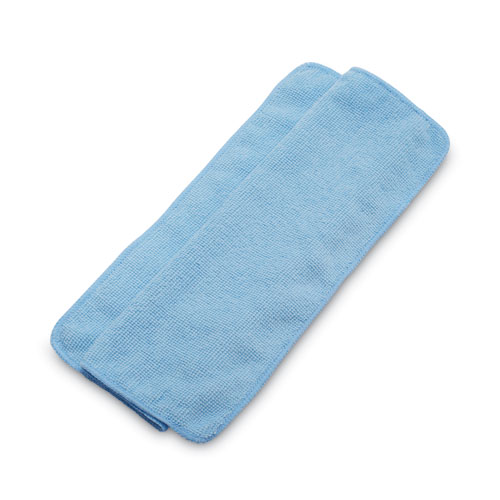 Picture of Microfiber Cleaning Cloths, 16 x 16, Blue, 24/Pack