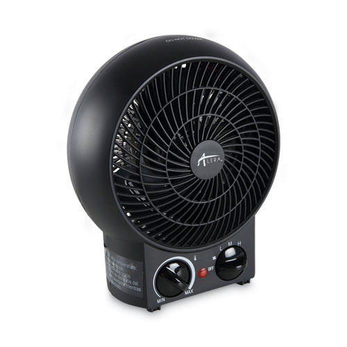 Picture of Heater Fan, 1,500 W, 8.25 x 4.37 x 9.5, Black