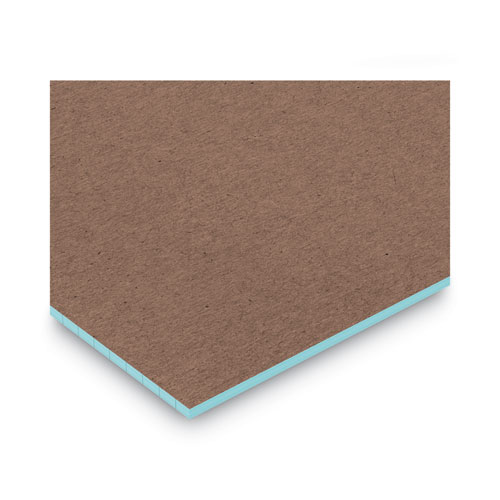 Picture of Colored Perforated Ruled Writing Pads, Wide/Legal Rule, 50 Blue 8.5 x 11 Sheets, Dozen