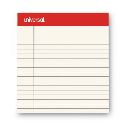 Picture of Colored Perforated Ruled Writing Pads, Narrow Rule, 50 Ivory 5 x 8 Sheets, Dozen