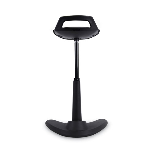 Picture of Alera AdaptivErgo Sit to Stand Perch Stool, Supports Up to 250 lb, Black