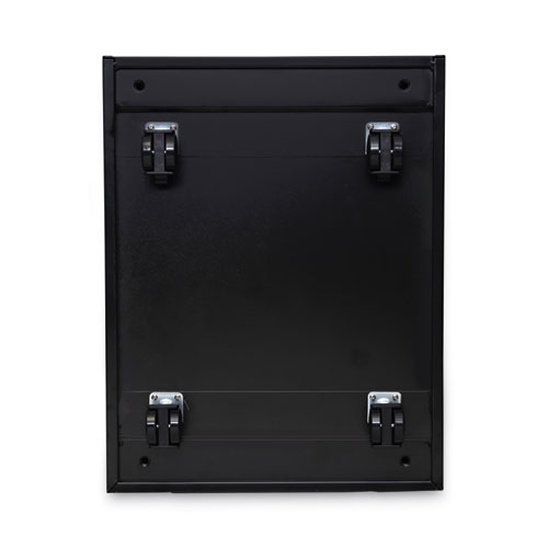 Picture of File Pedestal, Left or Right, 3-Drawers: Box/Box/File, Legal/Letter, Black, 14.96" x 19.29" x 27.75"