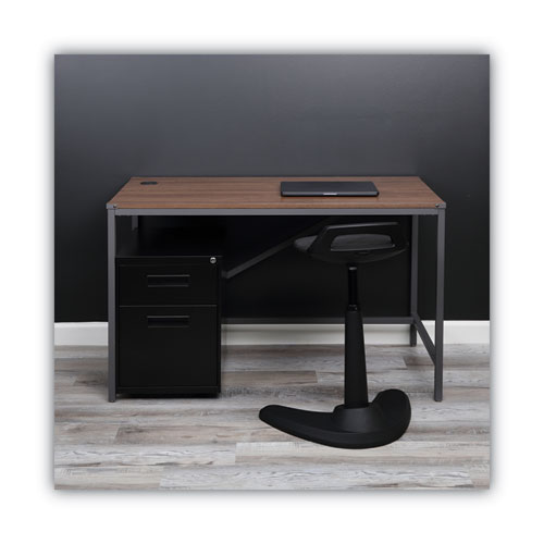 Picture of File Pedestal, Left or Right, 2-Drawers: Box/File, Legal/Letter, Black, 14.96" x 19.29" x 21.65"