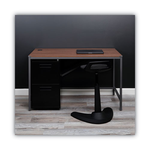 Picture of File Pedestal, Left or Right, 2 Legal/Letter-Size File Drawers, Black, 14.96" x 19.29" x 27.75"