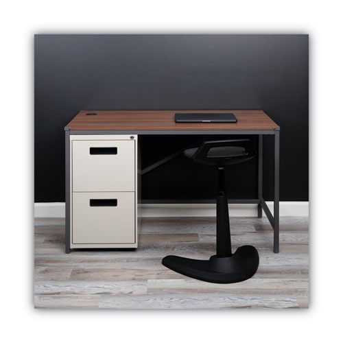 Picture of File Pedestal, Left or Right, 2 Legal/Letter-Size File Drawers, Putty, 14.96" x 19.29" x 27.75"