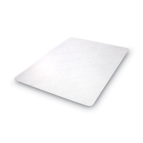 Picture of EconoMat All Day Use Chair Mat for Hard Floors, Rolled Packed, 46 x 60, Clear