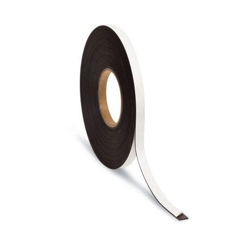 Picture of Magnetic Adhesive Tape Roll, 0.5" x 50 ft, Black