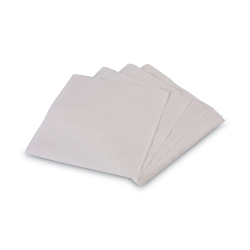 Picture of 1/4-Fold Lunch Napkins, 1-Ply, 12" x 12", White, 6000/Carton