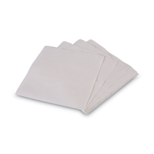 Picture of 1/4-Fold Lunch Napkins, 1-Ply, 11.8" x 11.2", White, 6,000/Carton