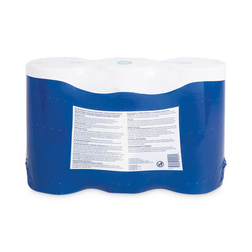 Picture of Quat-Based Disinfecting Wipes, 7 x 8, Fresh Scent, 75/Canister, 12 Canisters/Carton